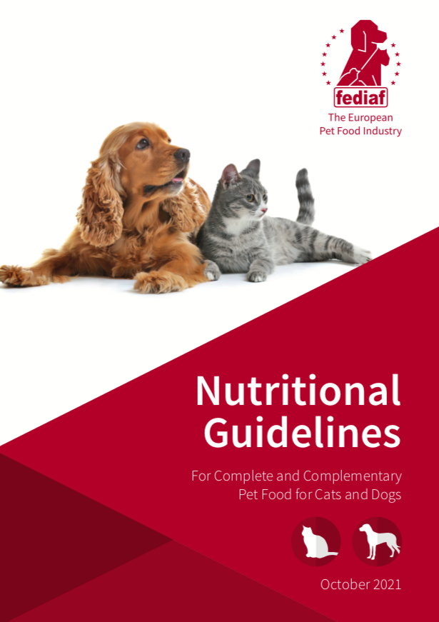 FEDIAF introduces the latest Nutritional Guidelines for Pet Food for Cats and Dogs FEDIAF